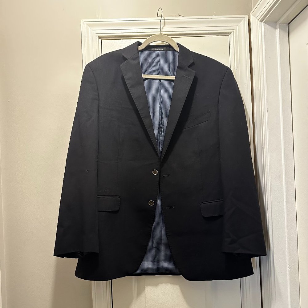 Calvin Klein Men's Sport Coat Dark Navy; Size 42R